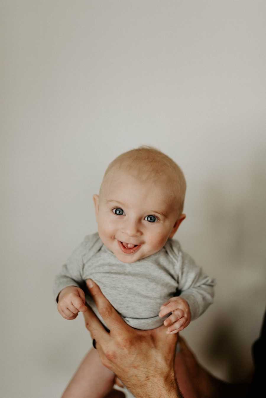 ‘I frantically googled ‘jerky movements in 8monthold.’ My intuition