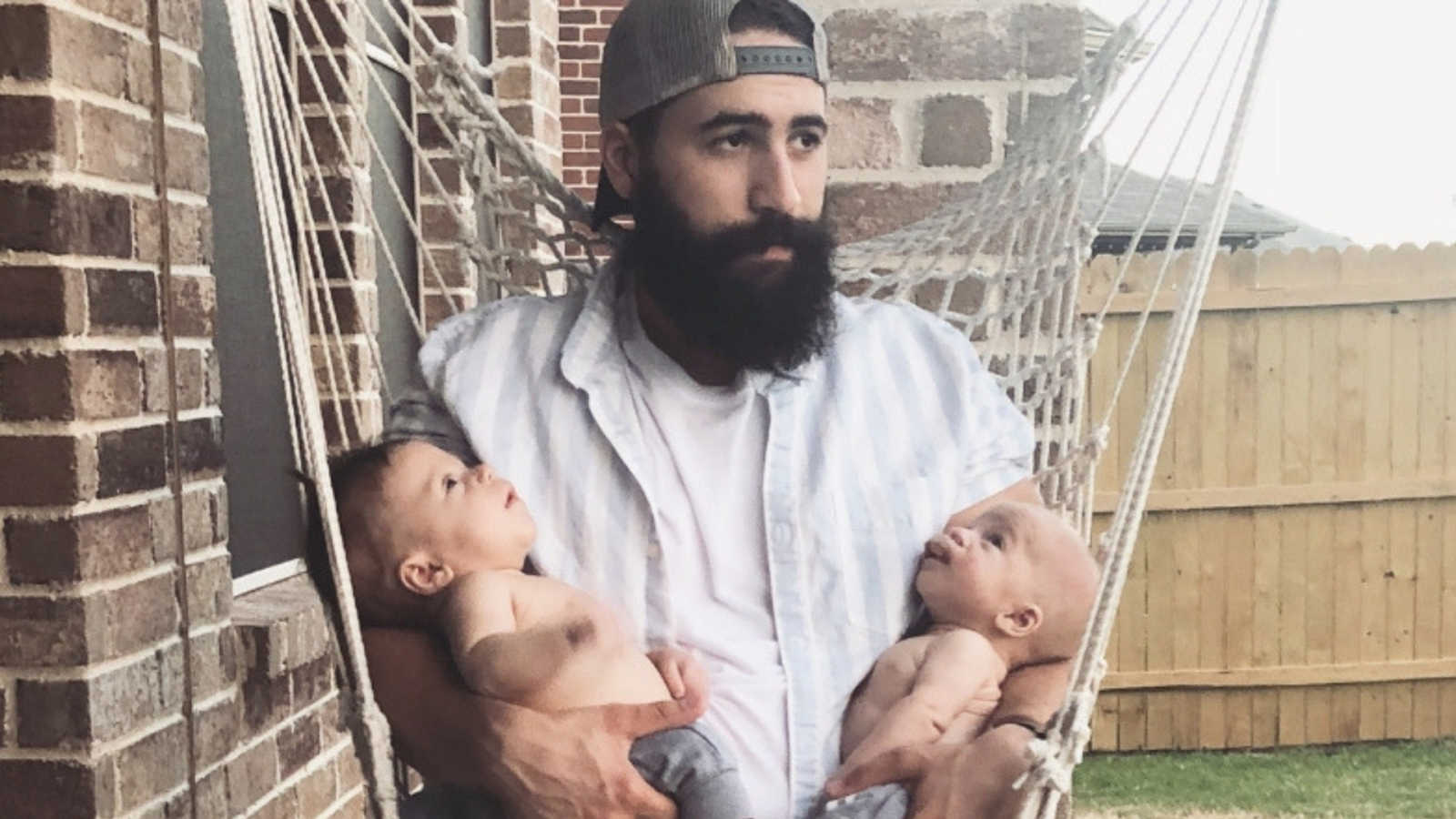 ‘Being a ‘stay at home’ dad of twins is all I know. ‘How do you do it(03)
