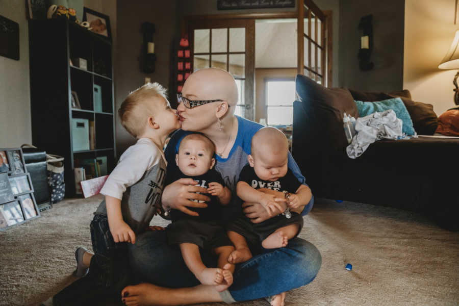 ‘Does it hurt?’ I gave birth to beautiful twins, hemorrhaged, and then