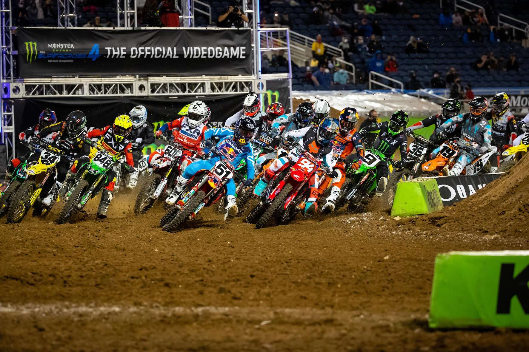 Monster Energy Supercross 2021 Rnd8 Orlando Highlights