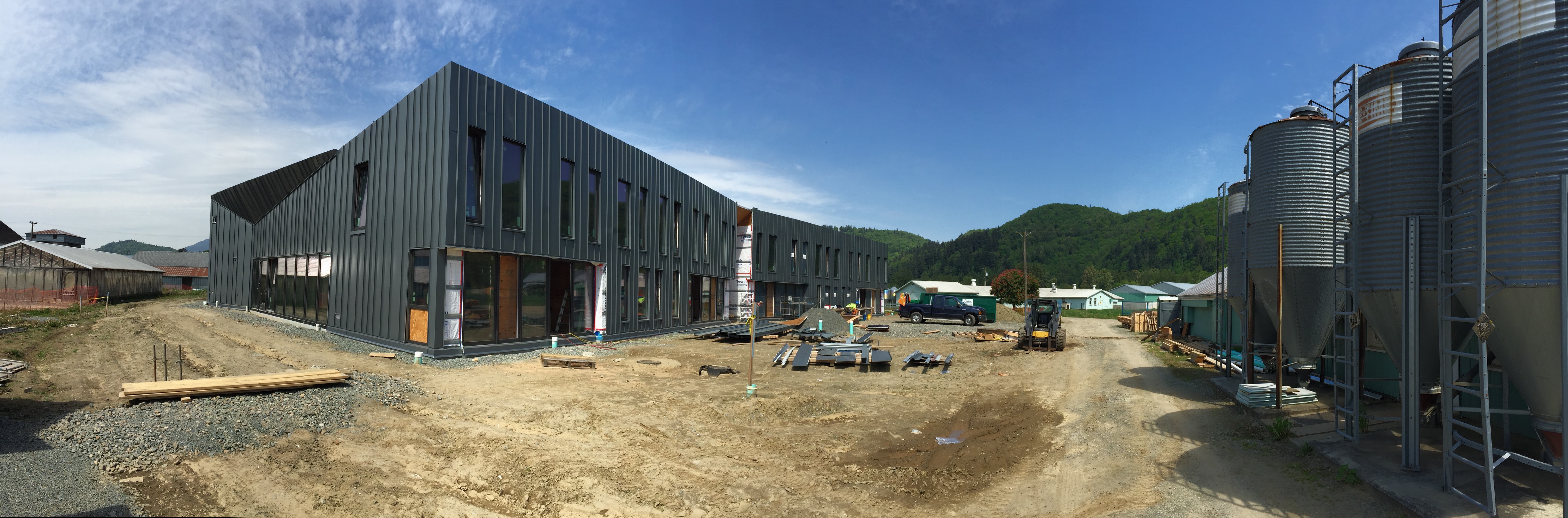 UBC Dairy Research Centre Housing construction — LWPAC