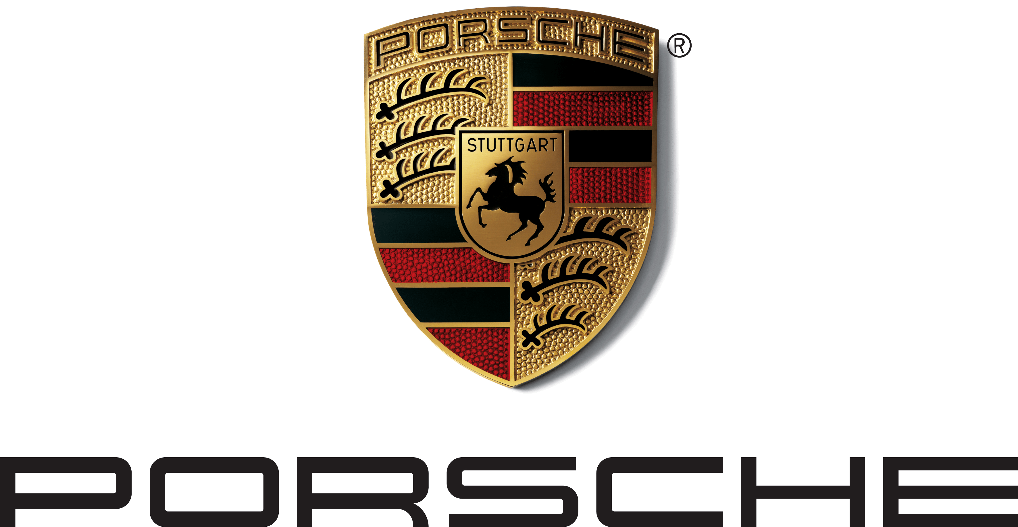 Porsche emblem carve Midnight Woodworking