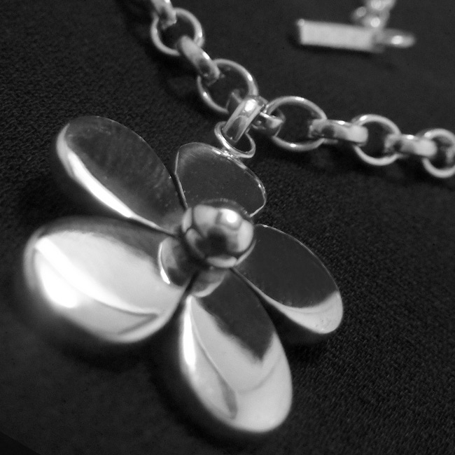 Daisy Chain Necklace LWSilver Handmade Jewellery Designer