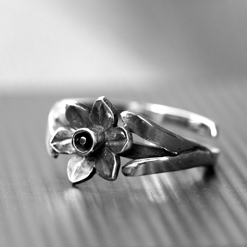 Daffodil Ring LWSilver Handmade Jewellery Designer
