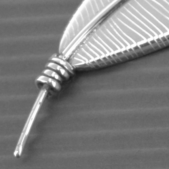 Quill Necklace LWSilver Handmade Jewellery Designer