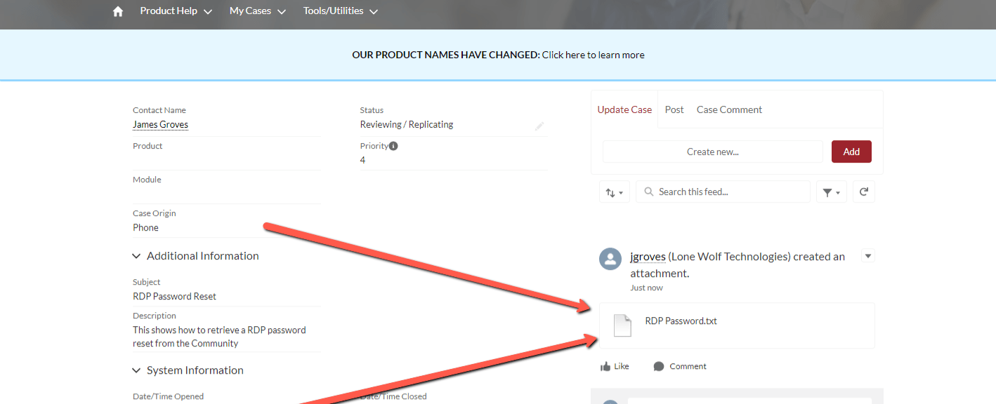 Retrieve your Remote Desktop (RDP) password (Back Office)