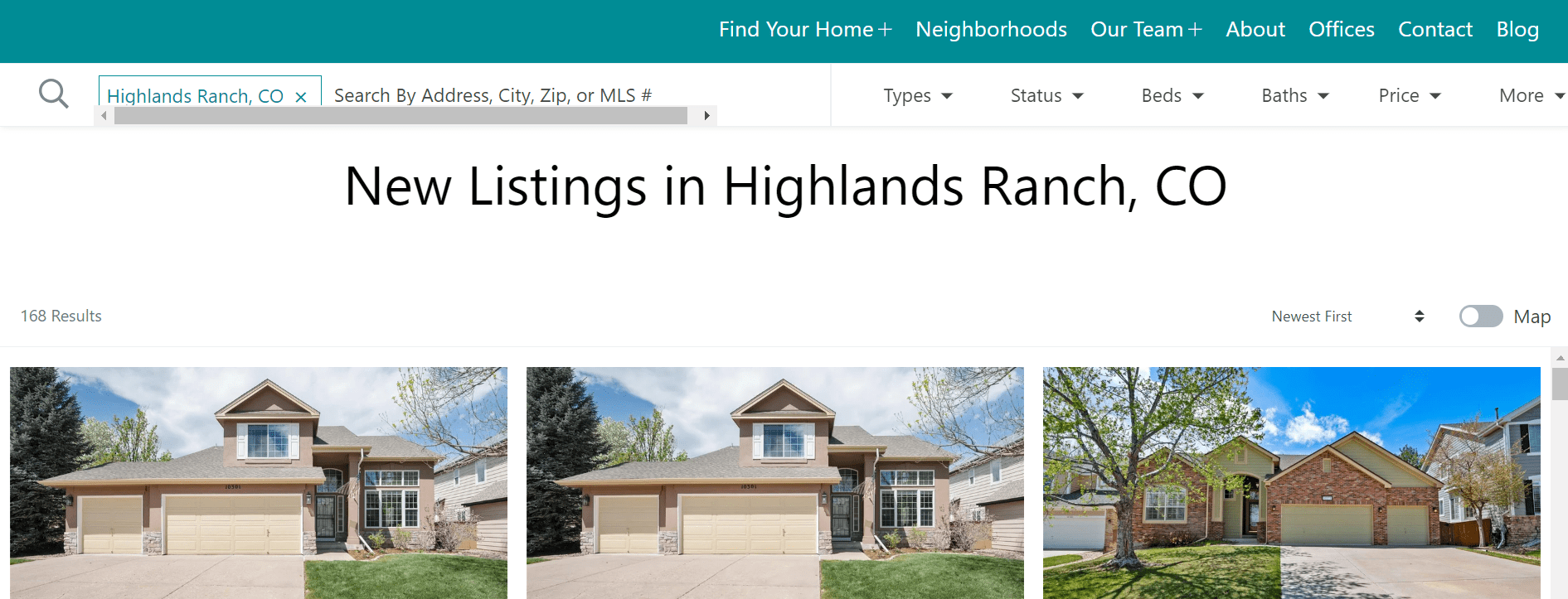 Create a search page (Propertybase GO)