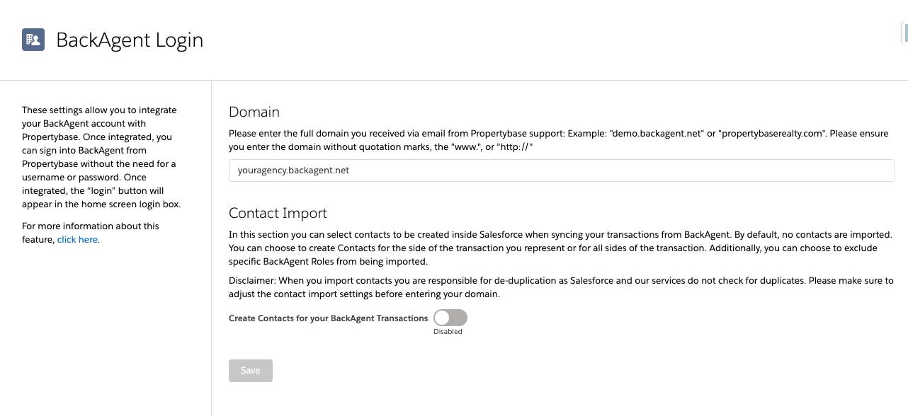 Workspace overview (Propertybase Salesforce Edition)