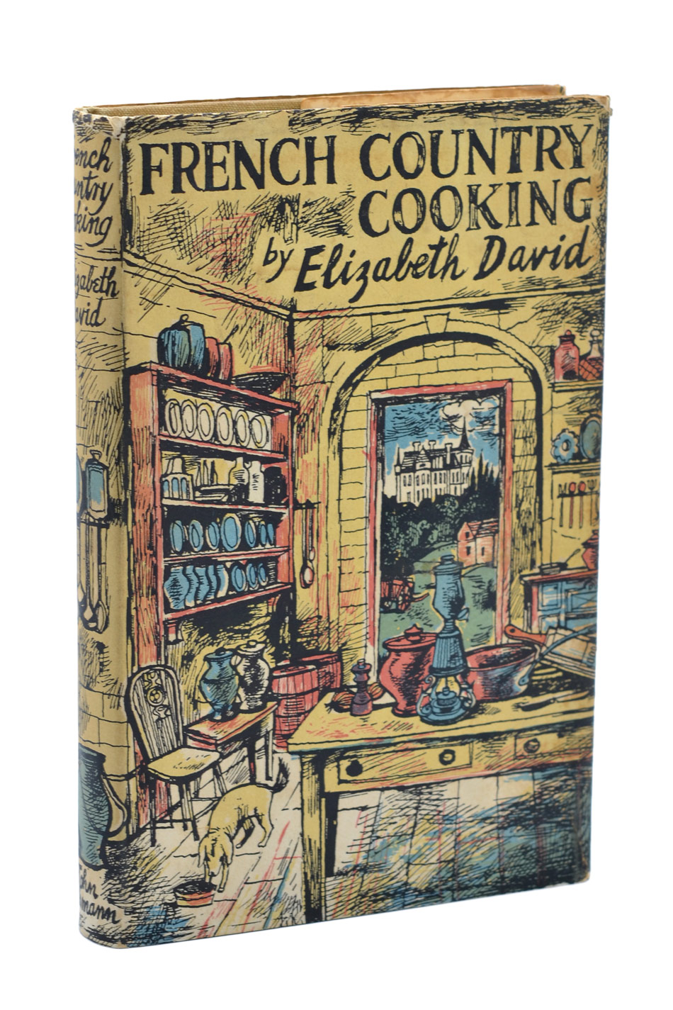 Elizabeth David, French Country Cooking, John Minton dustjacket, 1952