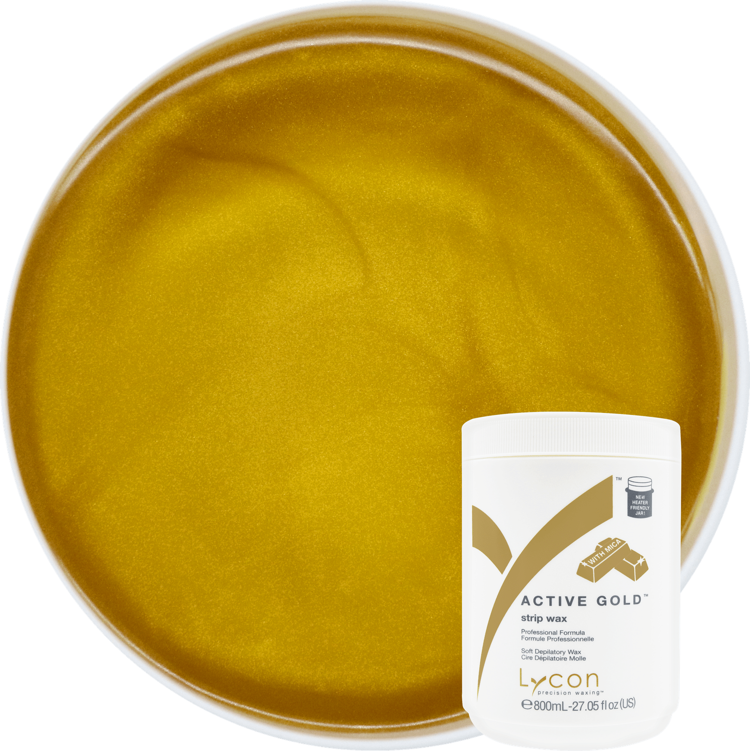 ACTIVE GOLD strip wax Lycon
