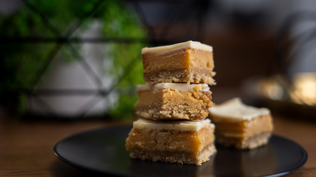Gluten Free White Chocolate Caramel Slice Recipe Lydia and Wehan
