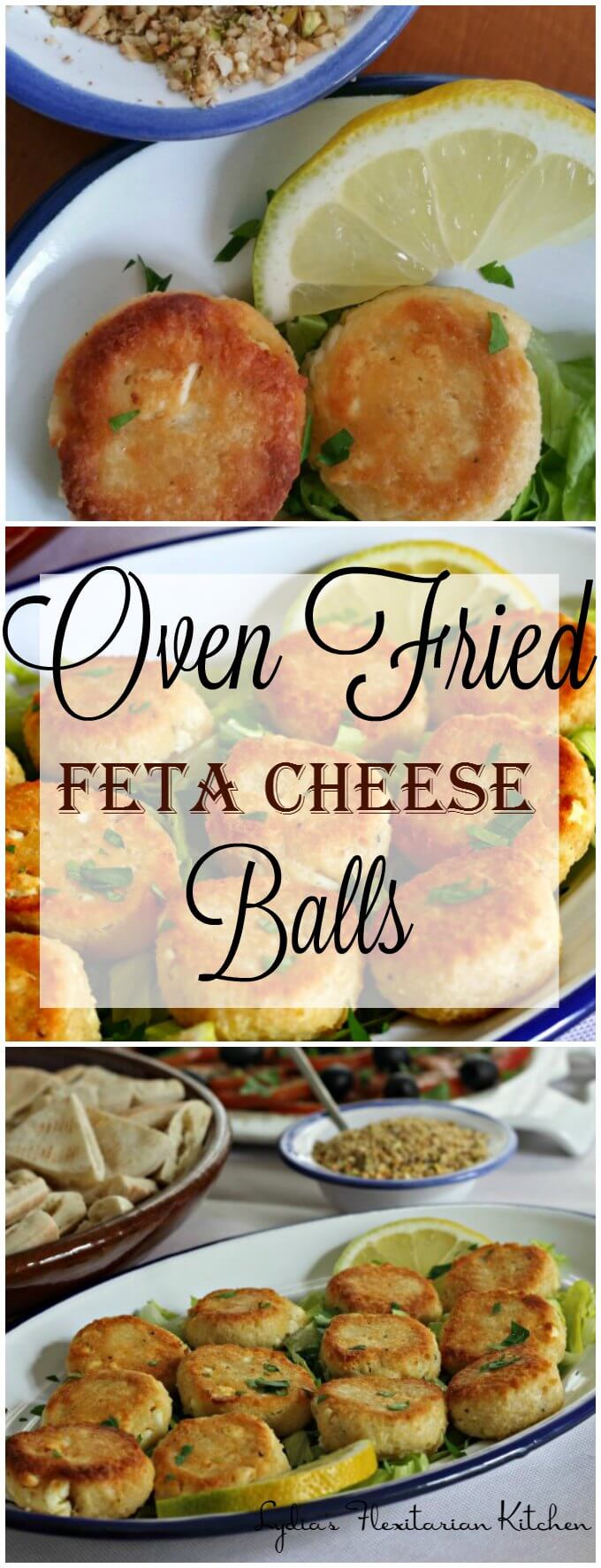 Egyptian Style Feta Cheese Balls Lydia's Flexitarian Kitchen