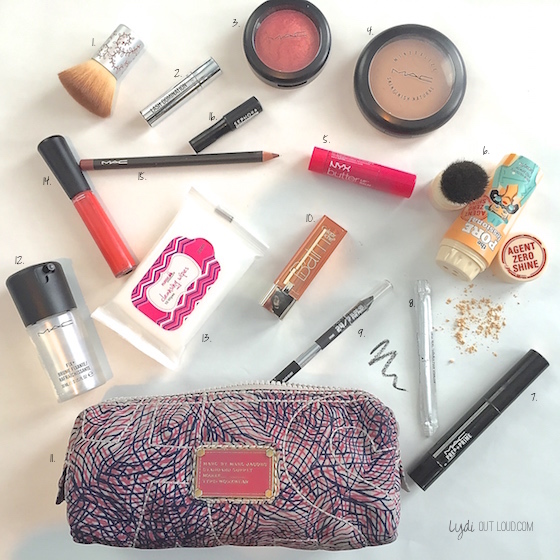 Makeup Bag Essentials Lydi Out Loud