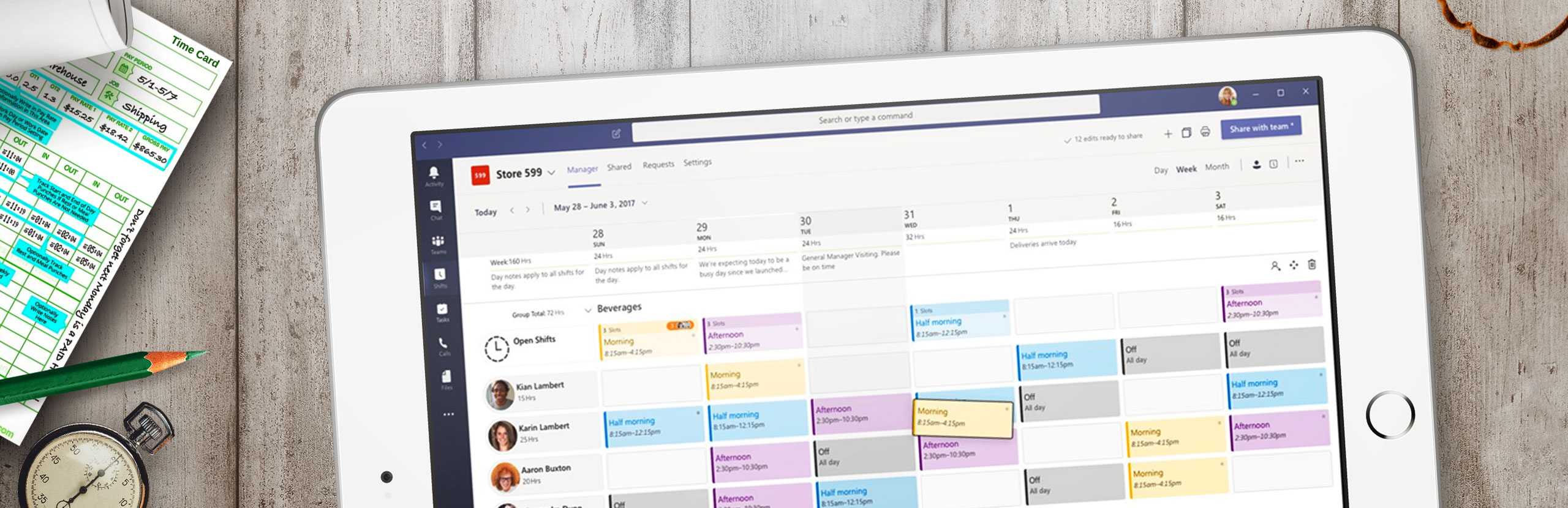 How to Use Microsoft Teams for Construction Timekeeping & Shift Management
