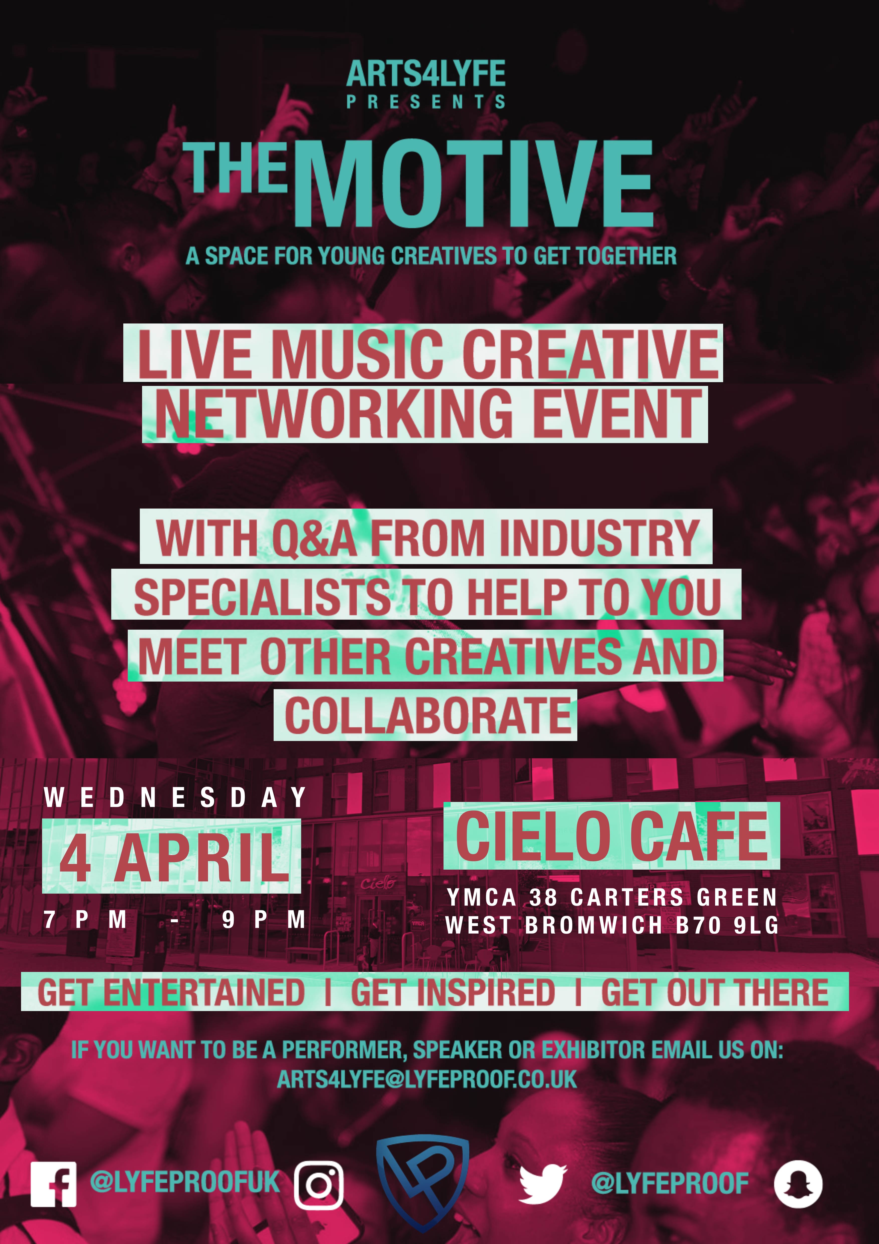 Arts4LyfeThe MotiveA new kind of networking LyfeProof