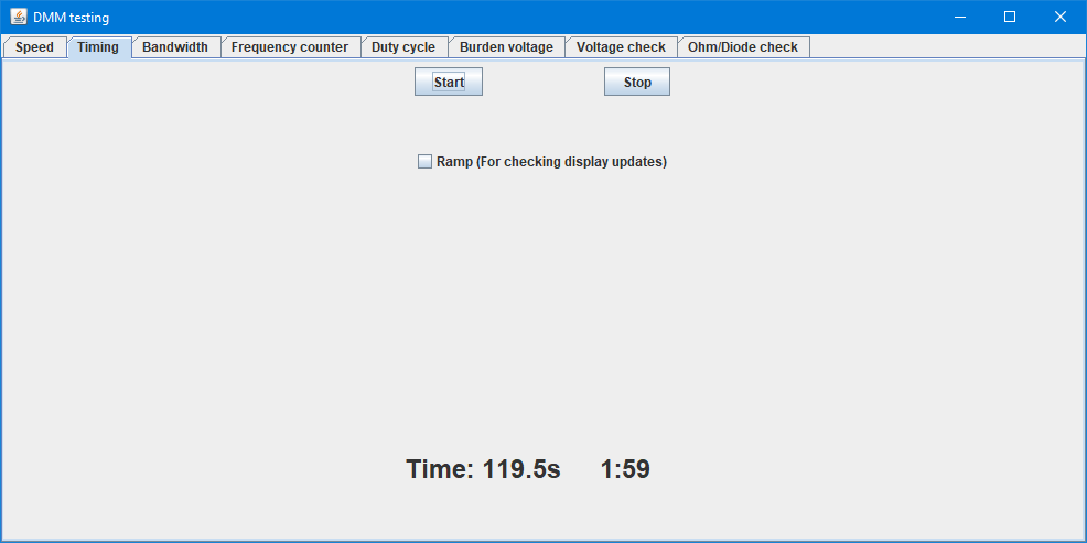 AC switch for multimeter test