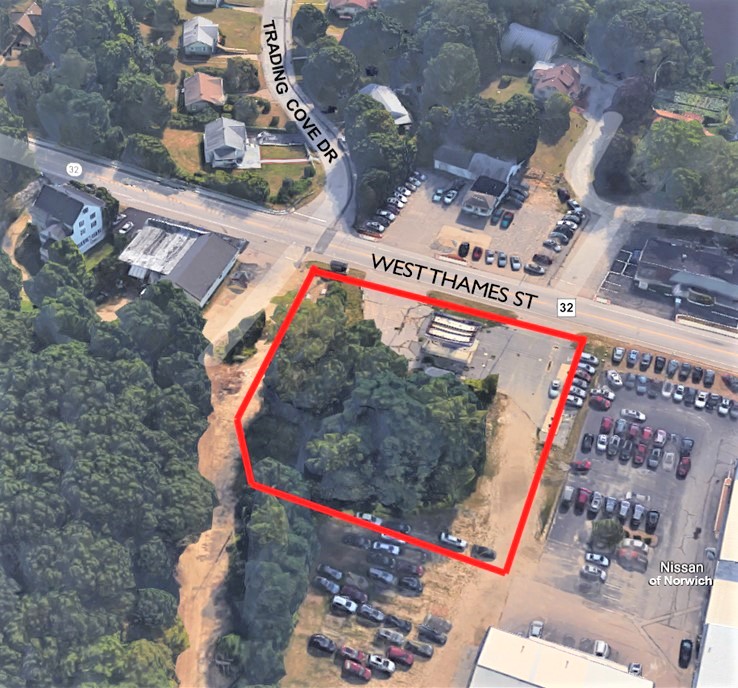 Norwich Land Formerly a Sunoco Station LYMAN Real Estate