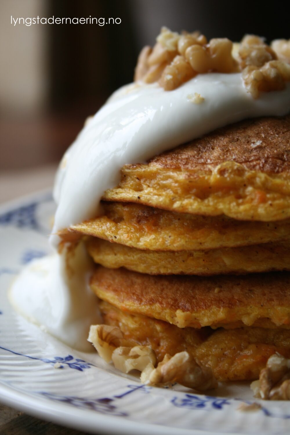 Proteinrike cottage cheese lapper med gulrot Lyngstad Ernæring