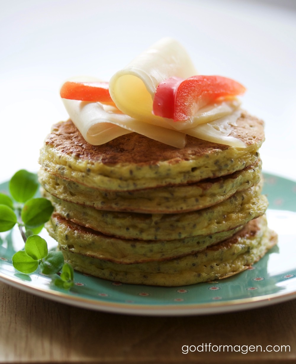 Cottage cheeselapper med chiafrø (lavFODMAP) Lyngstad Ernæring
