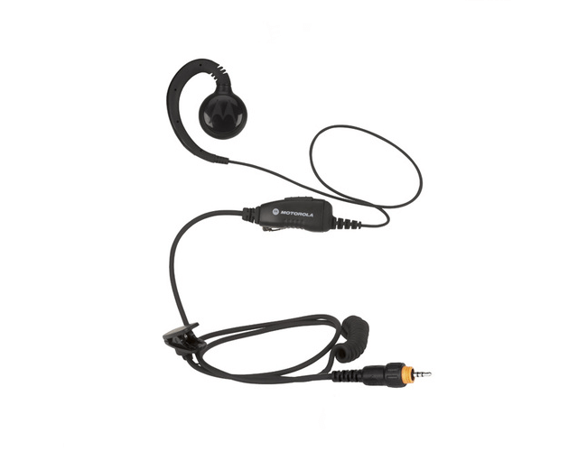 Motorola Walkie Talkie CLP446 Single Pin Earpiece with Inline PTT