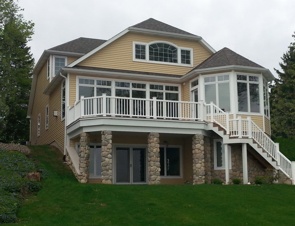 Ranch with Walkout Basement on Clear Lake Lynn Delagrange Fort Wayne