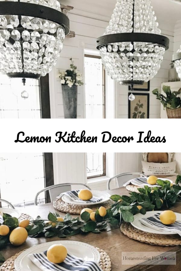 Amazing Lemon Kitchen Decor Ideas • LynnOak