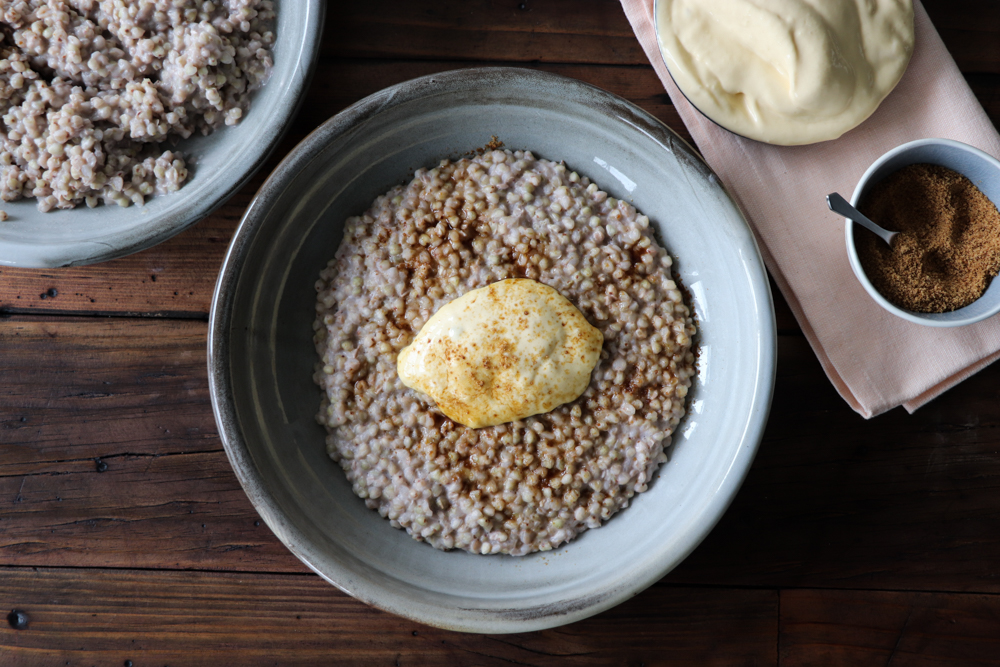 buckwheat porridge Lynton Tapp