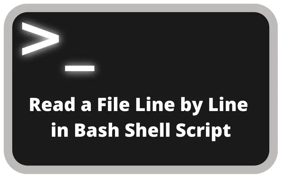 How to read a file Line by Line in Bash Script