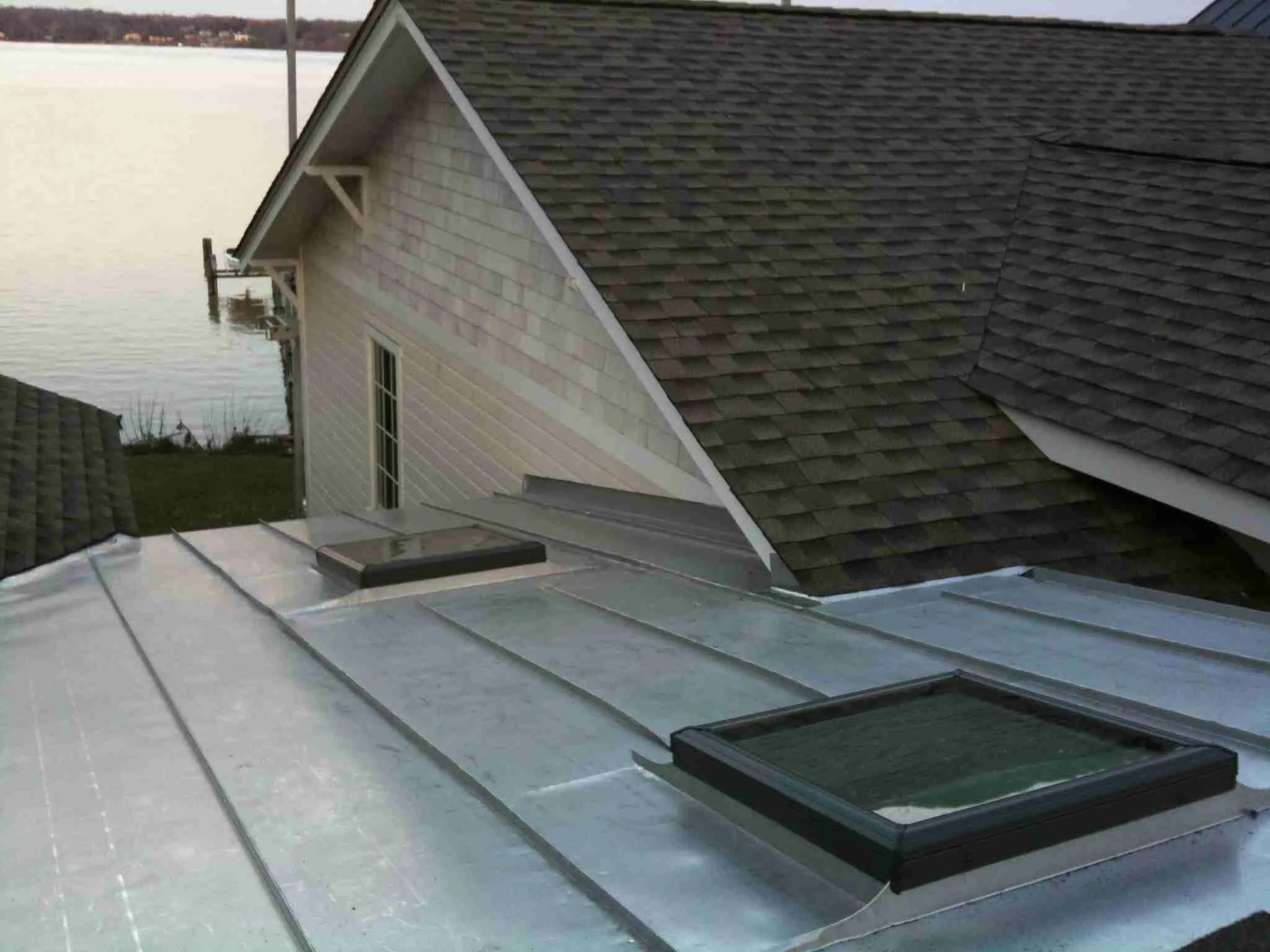 Standing Seam Terne Metal Roof Lyons Contracting