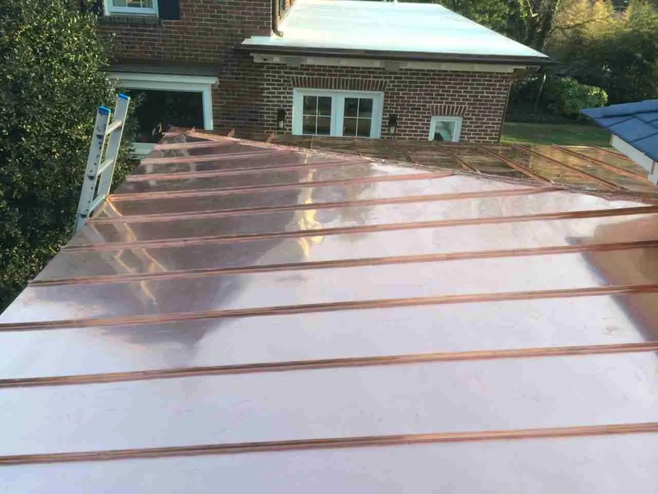 Standing Seam Copper Roof Lyons Contracting