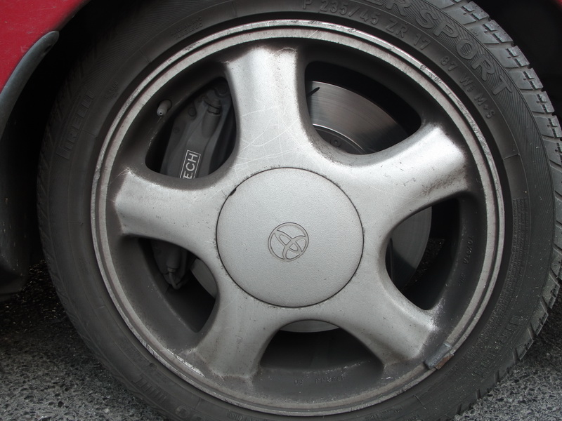 Red Toyota Supra Lyons Detailing