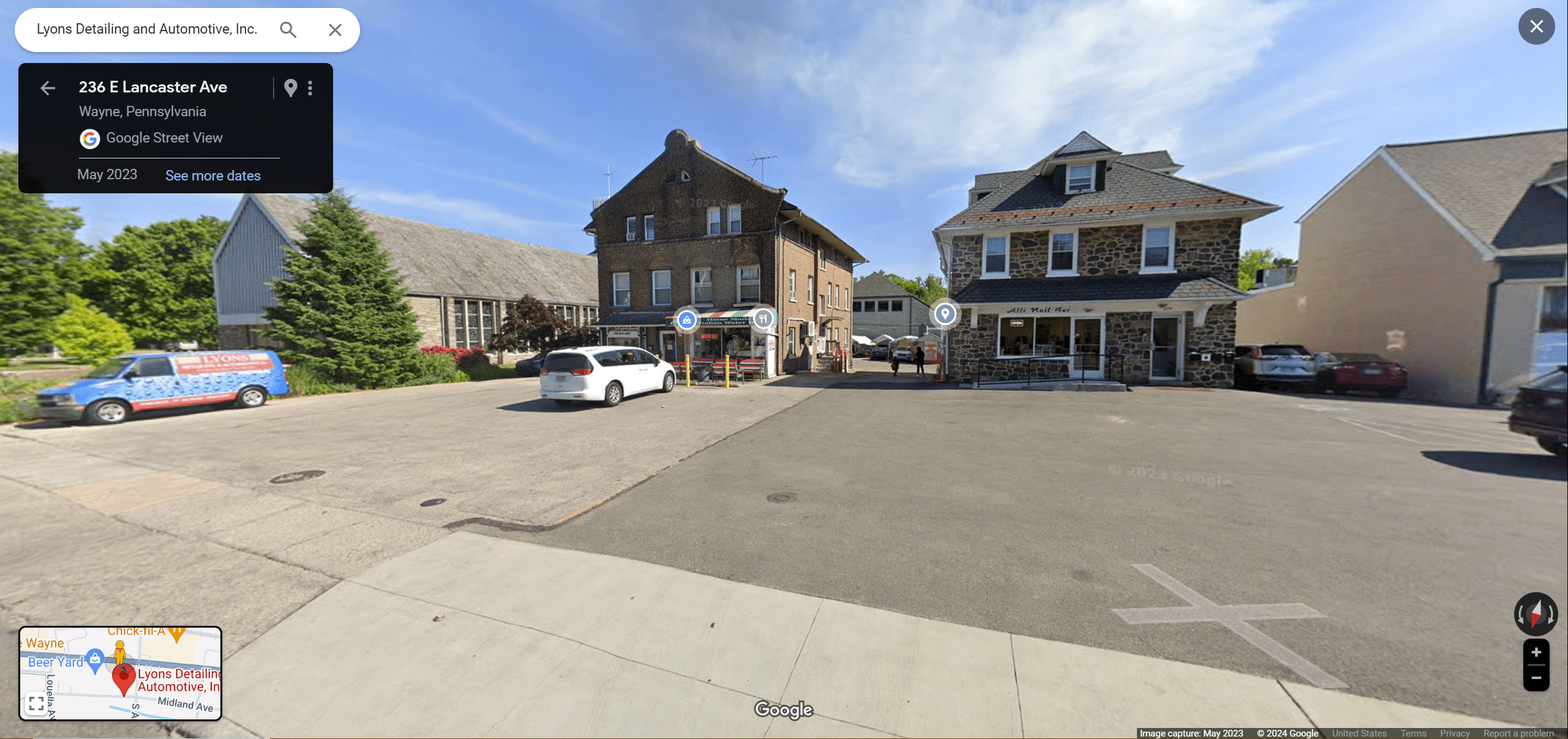 Directions to Lyons Detailing Lyons Detailing