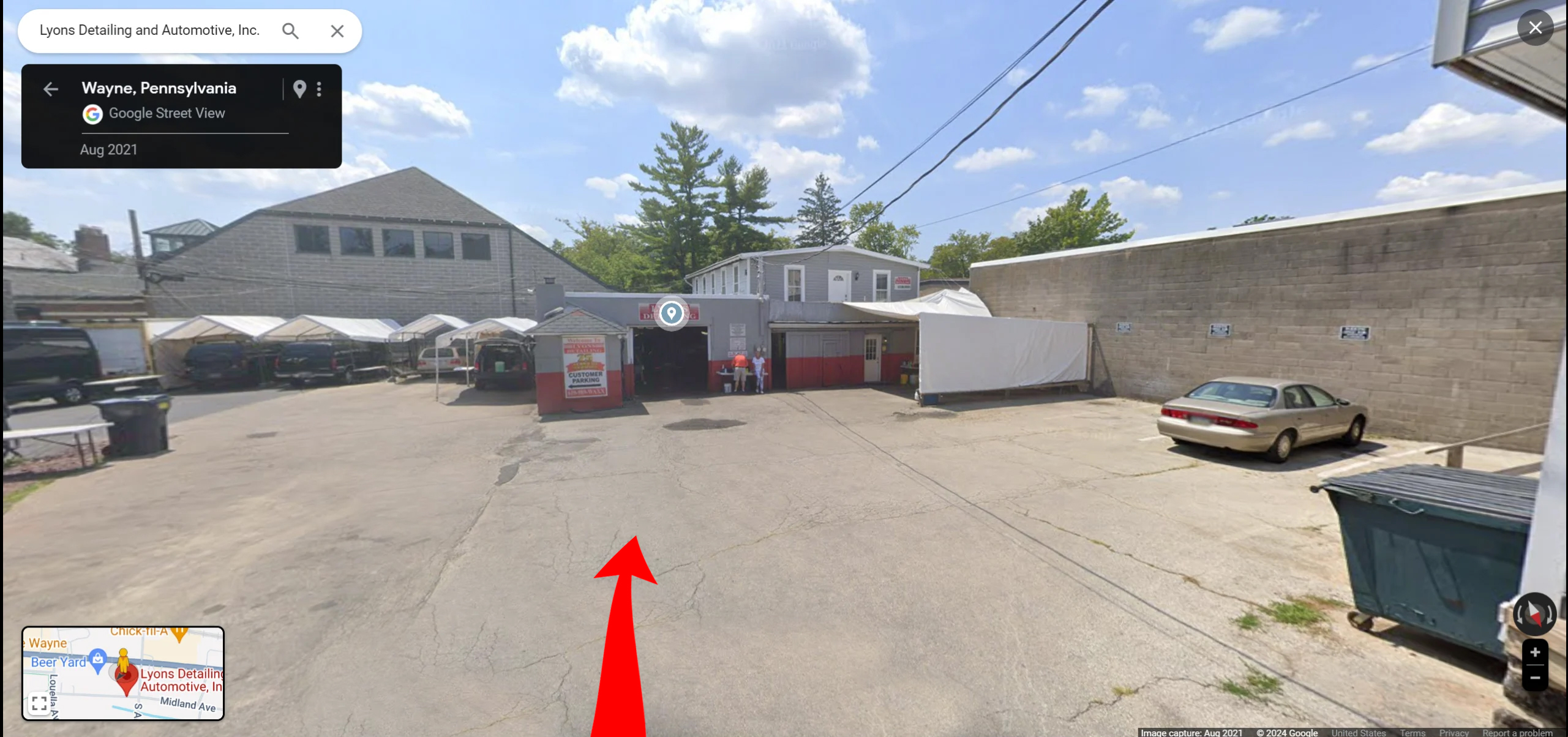 Directions to Lyons Detailing Lyons Detailing