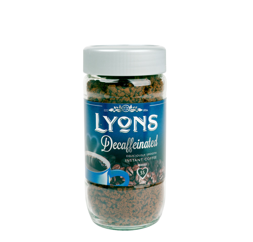 Lyons Decaffeinated Granules 100gLyons Instant Coffee