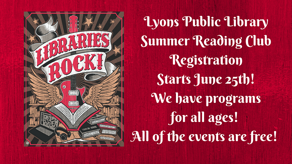 librariesrock3 Lyons Public Library