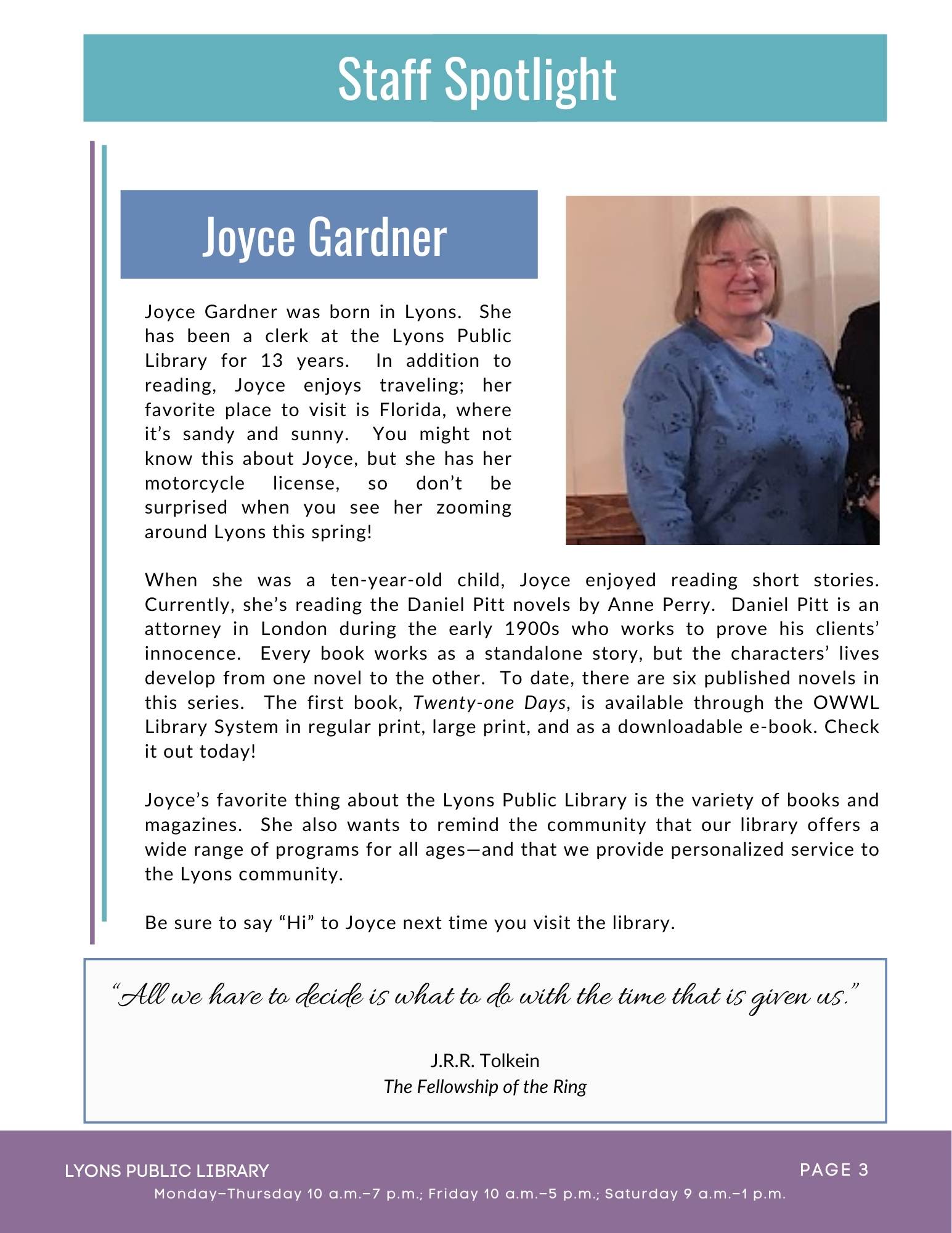 3 Lyons Public Library