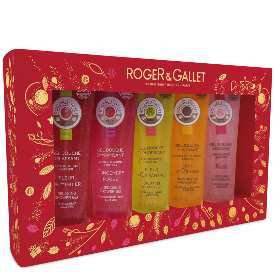 Roger&Gallet fragrant shower gels collection Lyskin