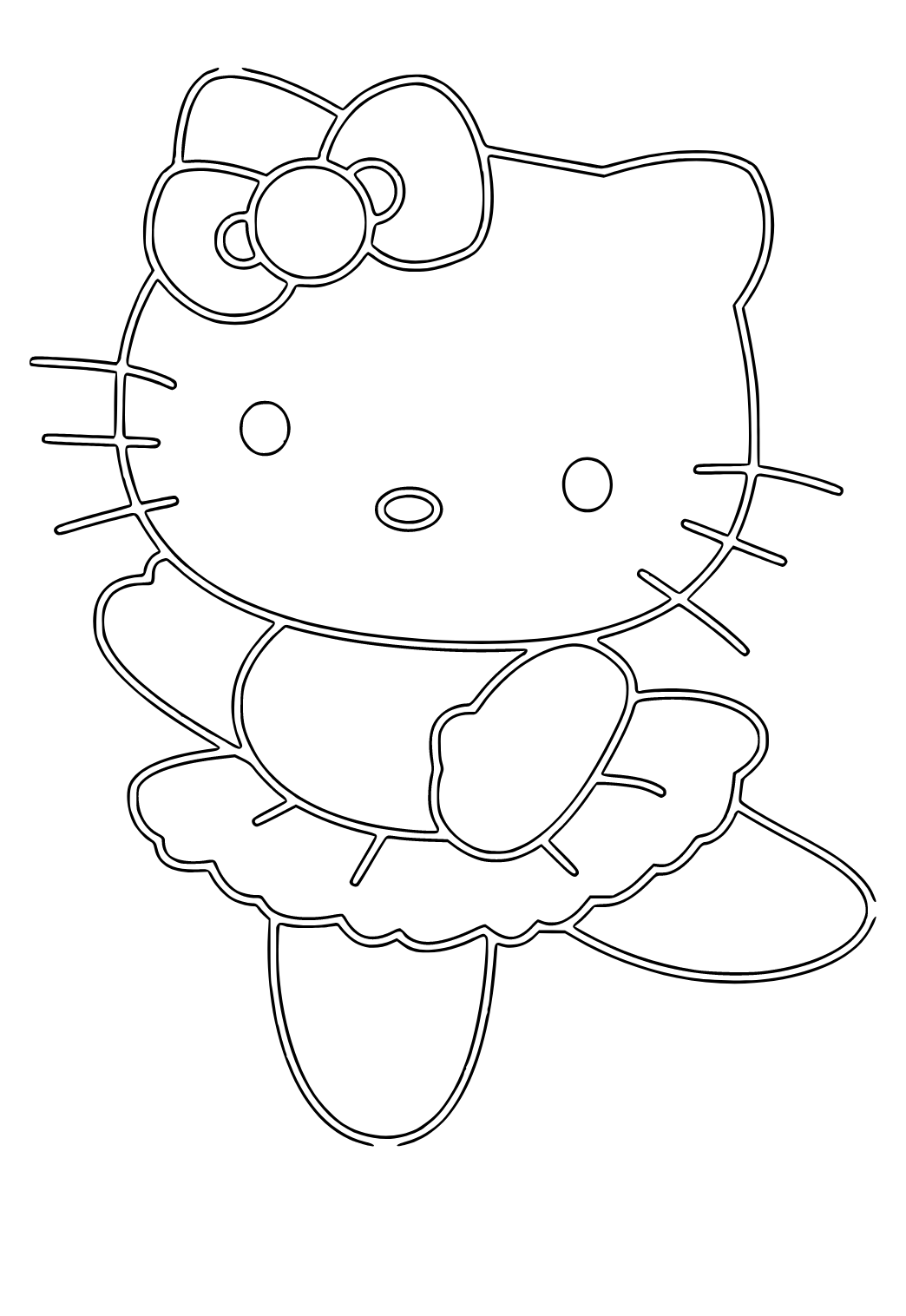 Hello Kitty 4th Of July Coloring Pages