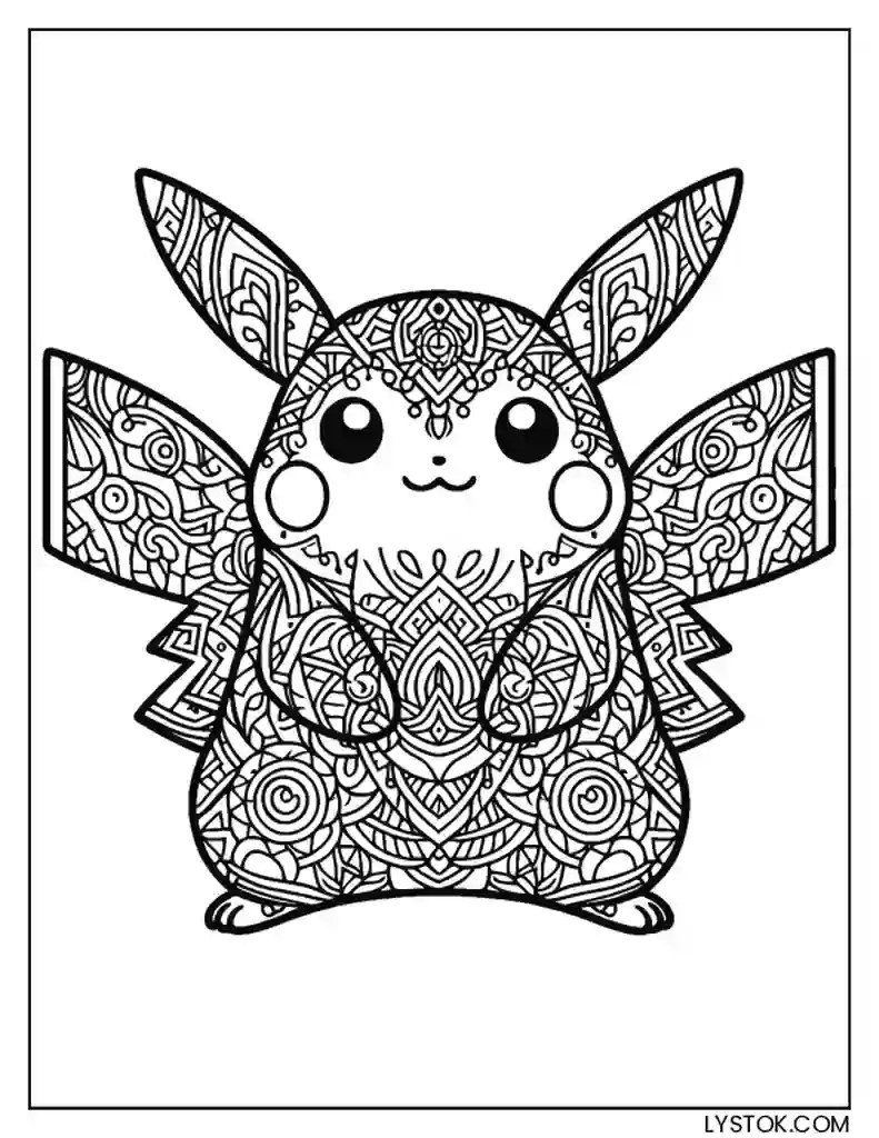 34 Free Printable Pokemon Coloring Pages for Adults and Kids PDF
