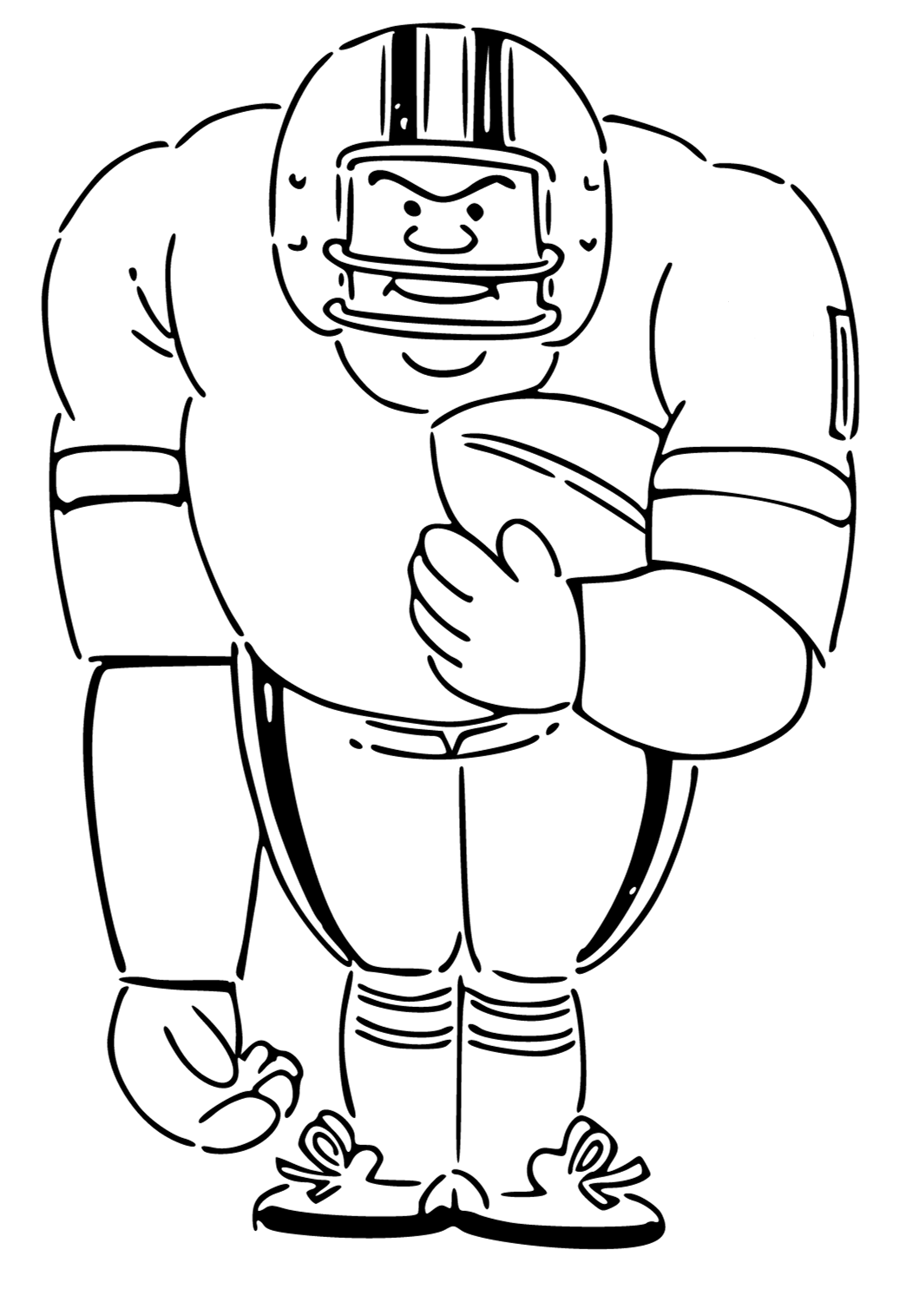 Cowboys Football Player Coloring Pages