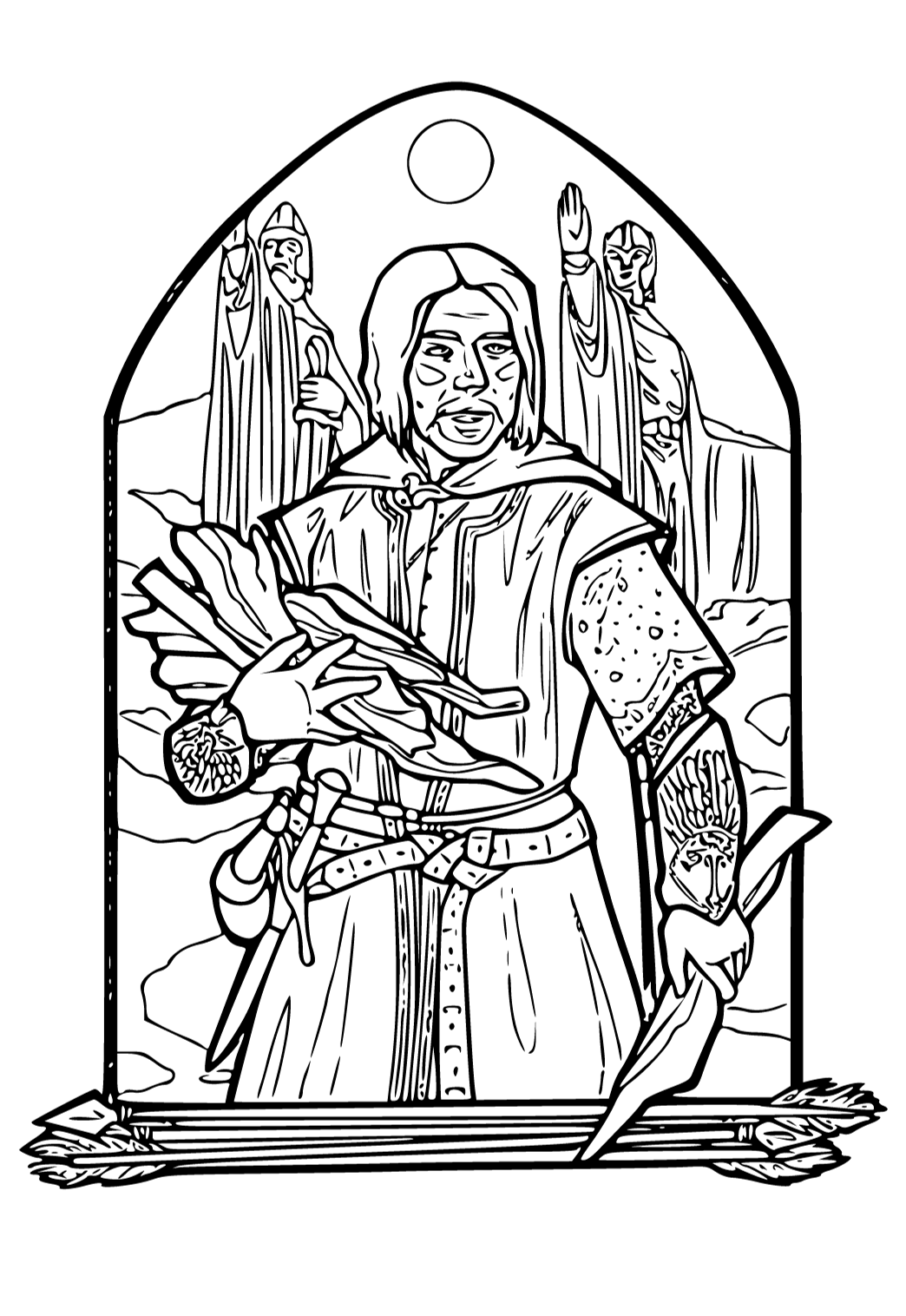 King Arthur Coloring Pages Free
