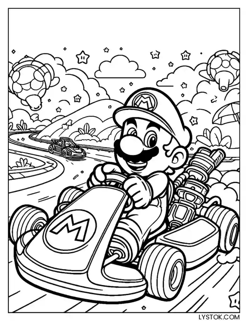 31 Free Printable Super Mario Coloring Pages for Adults and Kids PDF