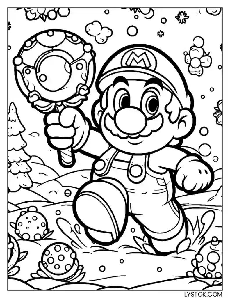 31 Free Printable Super Mario Coloring Pages for Adults and Kids PDF