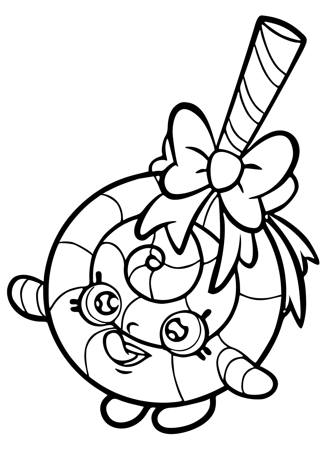 Shopkins Draw Coloring Pages