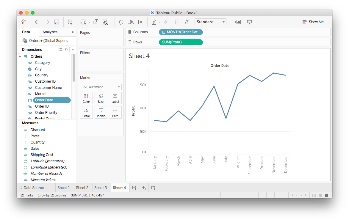 What is Tableau Business Analytics Course