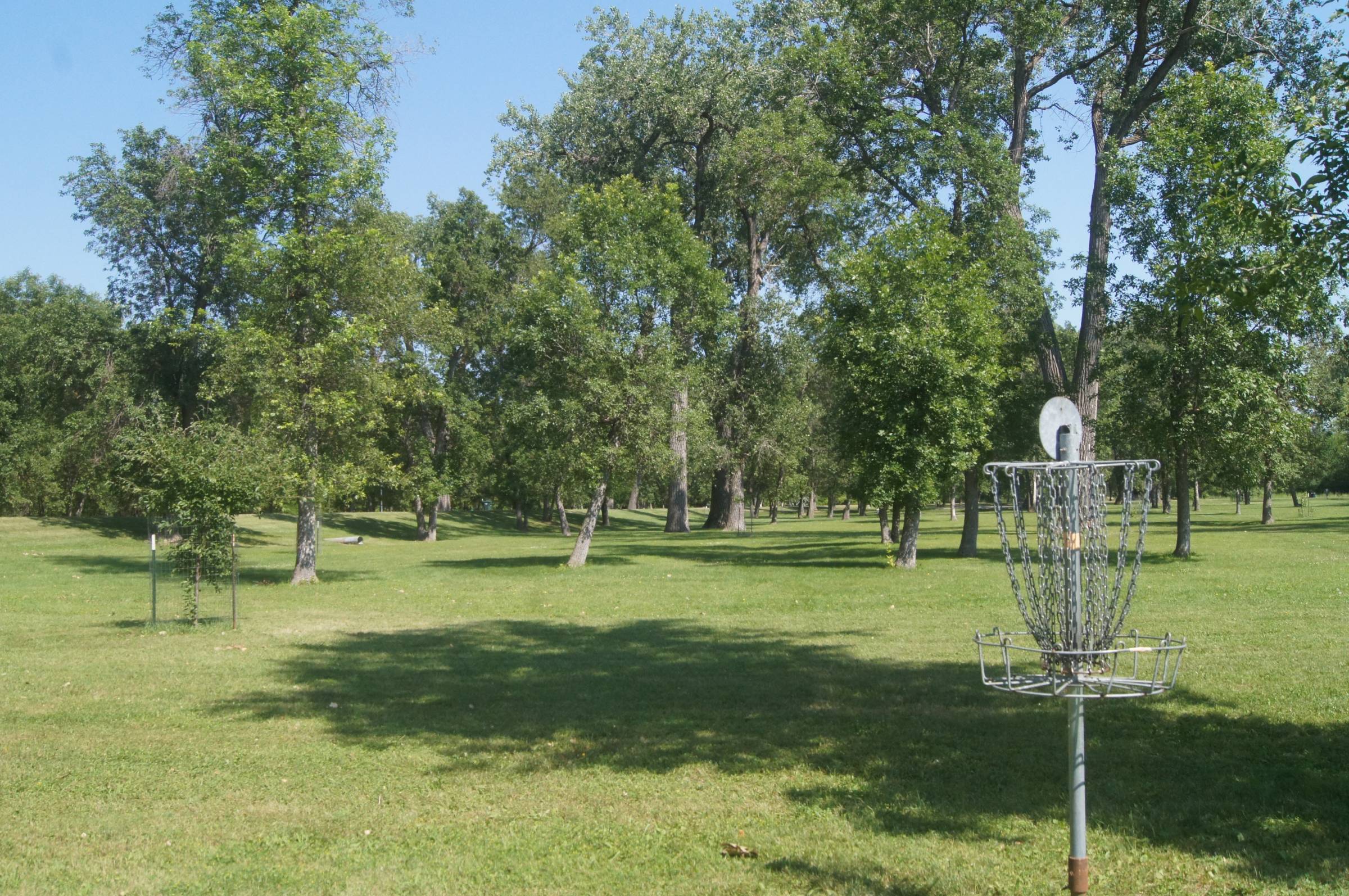 Hole 17 • General Sibley Park (Bismarck, ND) Disc Golf Courses Disc