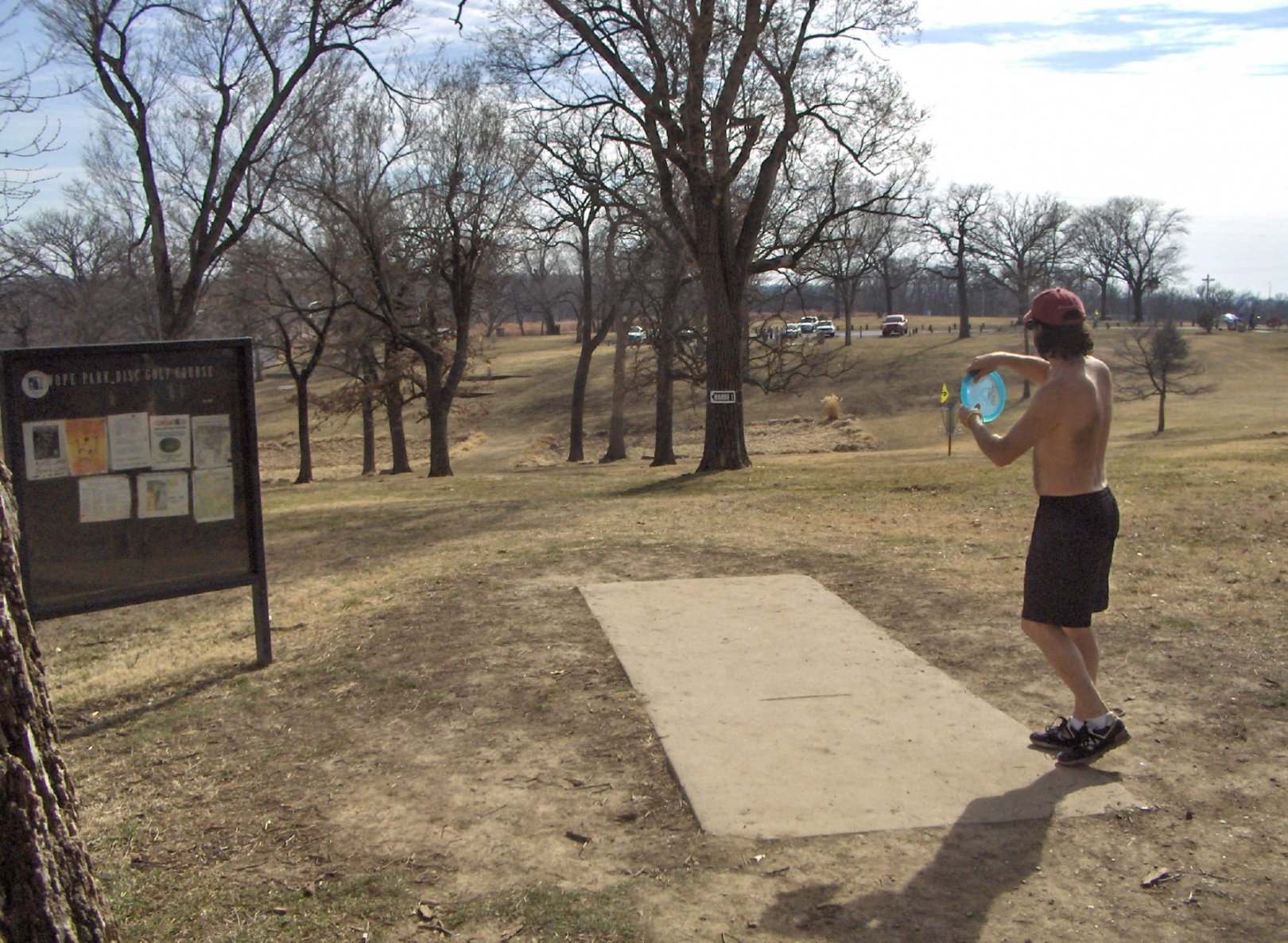 Hole 1 • Swope Park (Kansas City, MO) Disc Golf Courses Disc Golf Scene