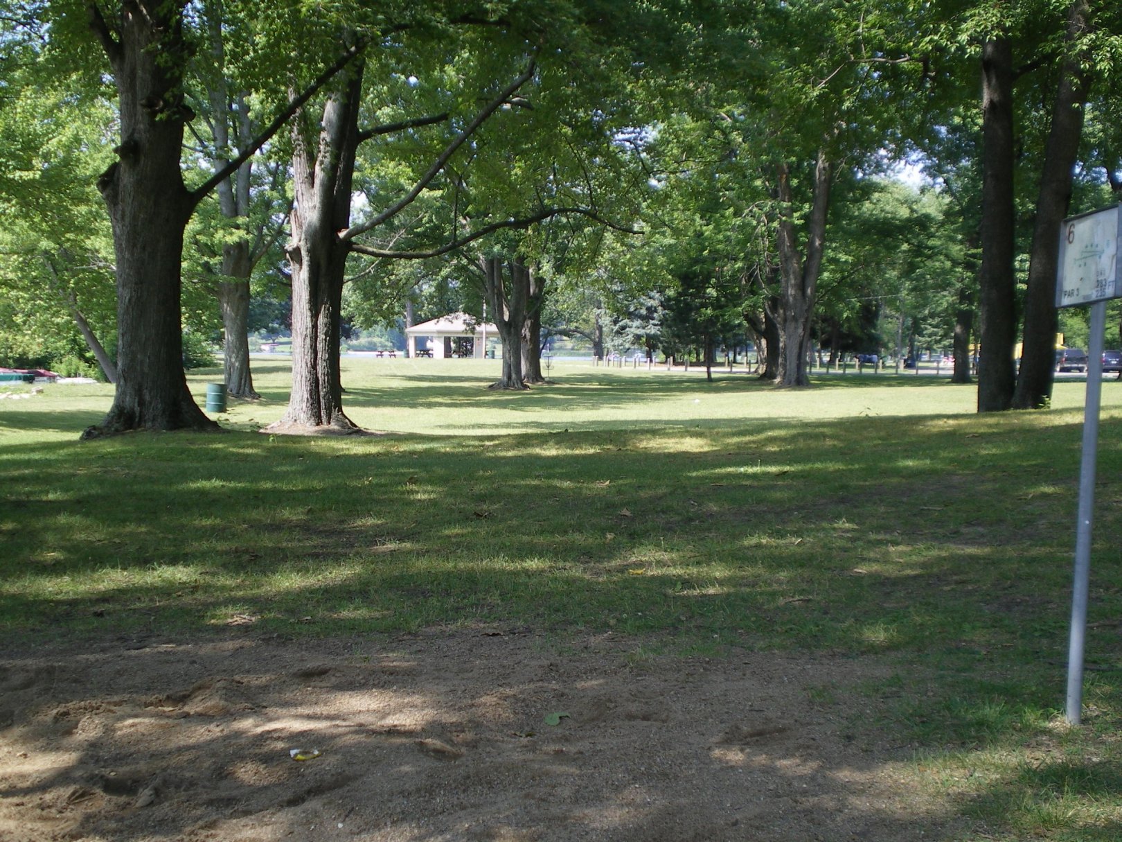 Hole 6 • Baw Beese Lake / Owen Park (Hillsdale, MI) Disc Golf Courses