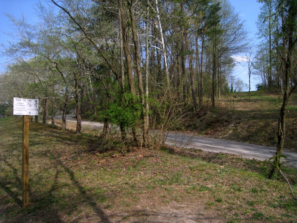 Hole 13 • Course 2 / Ballou Park (Danville, VA) Disc Golf Courses