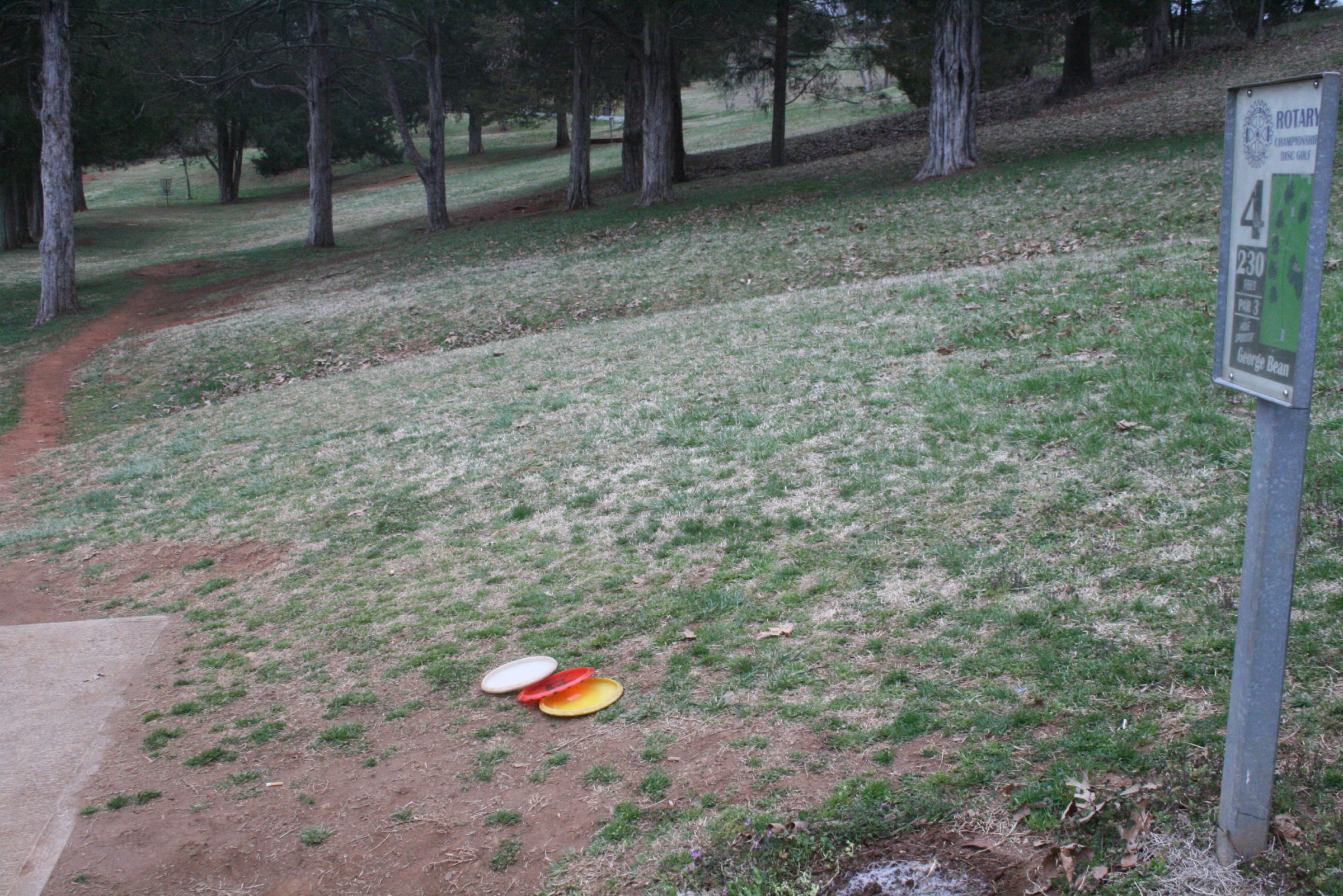 Hole 4 • Peaks View Park (Lynchburg, VA) Disc Golf Courses Disc
